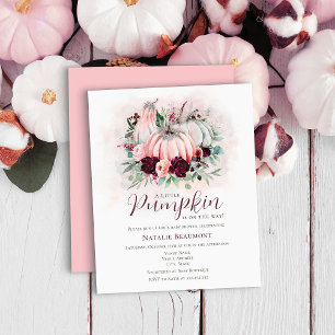 Budget Pumpkin Girl Baby Shower