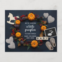 Budget Pumpkin New Baby Pregnancy Announcement