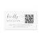 Budget QR Code Minimalist RSVP Wedding Website