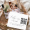 Budget QR Code RSVP Photo Wedding Website