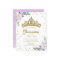 Budget Quinceanera Invitation Spanish Gold Tiara