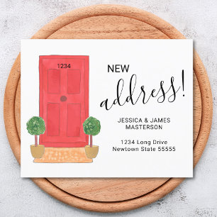 Budget Red Door New Address Moving Announcement