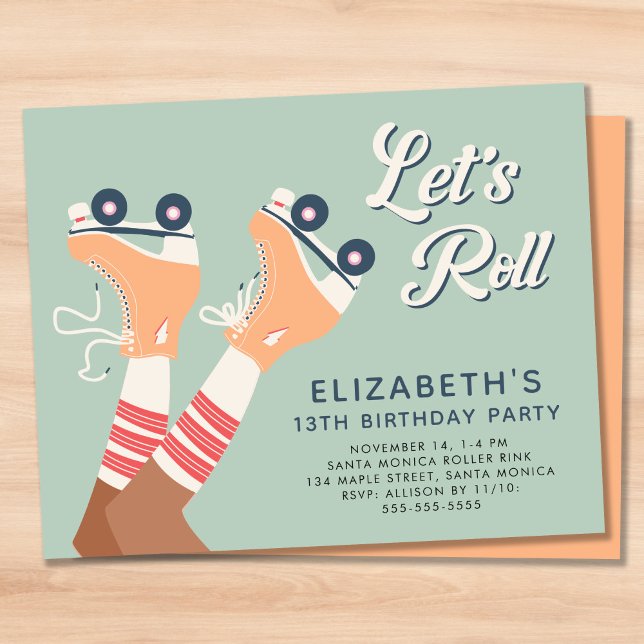 Budget Retro Girls Roller Skating Birthday Party (Creator Uploaded)