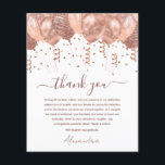 Budget Rose Gold Pink Balloons 18th Birthday Party<br><div class="desc">Get ready to unleash some laughter and gratitude with our Eighteenth Birthday Party Blush Pink and Rose Gold Balloons and Confetti Thank You Cards. These cards are the perfect blend of sophistication and humor, ensuring your thank yous are as memorable as your milestone celebration. The blush pink and rose gold...</div>