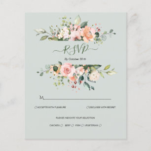 Budget-Roses - Rsvp. RSVP Card Flyer