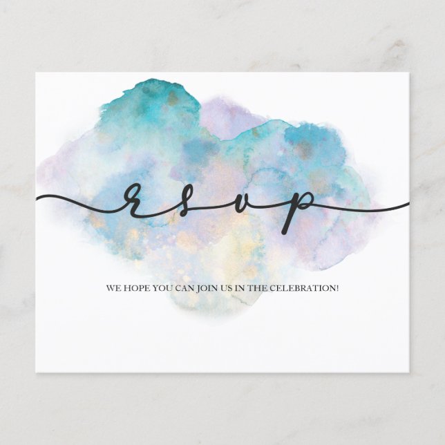 BUDGET/ RSVP Card-Flier. Flyer (Front)