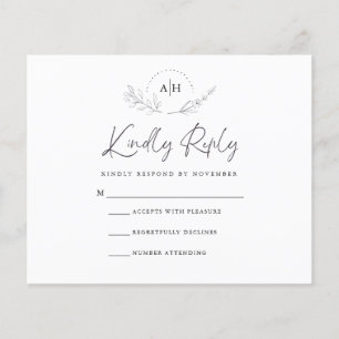 Budget RSVP Card Flyer