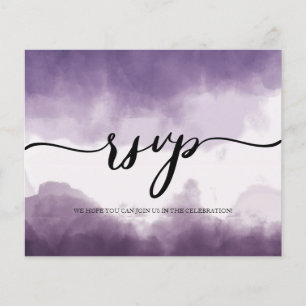 Budget/RSVP card. Flyer