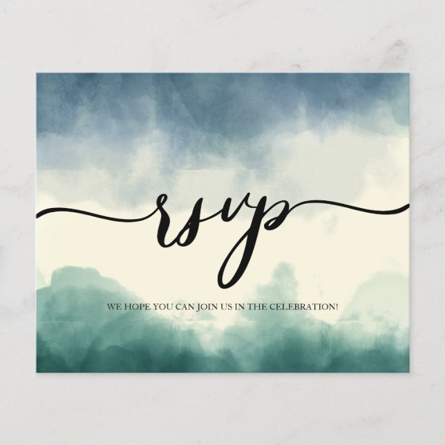 Budget/RSVP card. Flyer (Front)
