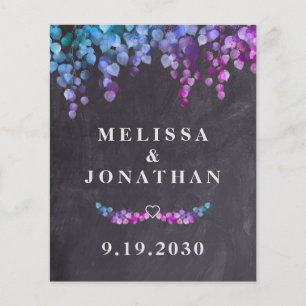 Budget Rustic Eucalyptus Botanical QR Code Wedding