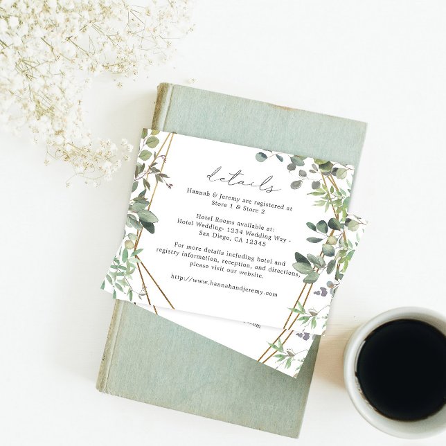 Budget Rustic Eucalyptus & Gold Details (Creator Uploaded)