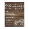 Budget Rustic Lights Mason Jars Wedding Invites