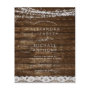Budget Rustic String Lights Wedding Invitation Flyer | Zazzle