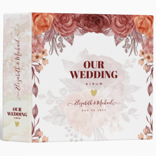 Budget Rustic Wedding Planning Ideas Perosnalized 3 Ring Binder