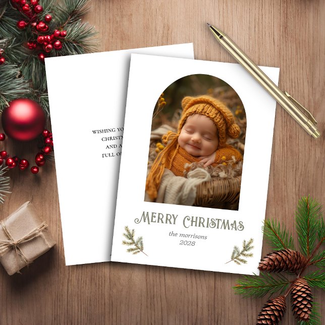 Budget Rustic Woodland Christmas Card (Creator Uploaded)