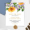 BUDGET Sanflowers & Lavander Save The Date