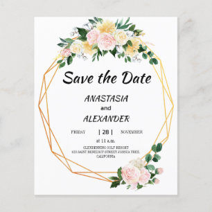 Budget Save the Date Flyer