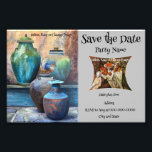 Budget Save the Date Party Invitation Photo Print<br><div class="desc">Primalaska Apparel.</div>