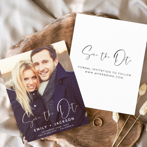Budget Save the Date Photo Invitations