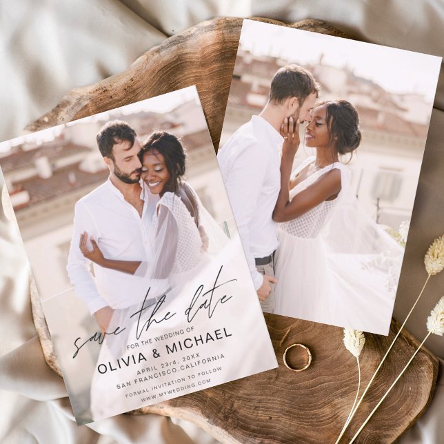 Budget Save the Date Photo Picture Wedding (Creator Uploaded)