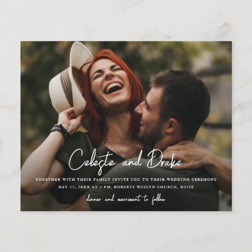 Budget Script Names Photo Wedding