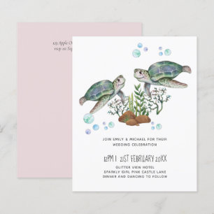 BUDGET Sea Turtles Beach Wedding