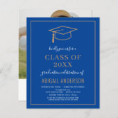 Budget Simple 2023 Graduation Photo Invitation (Front/Back)