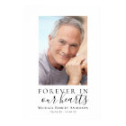 Budget Simple Funeral Welcome Sign