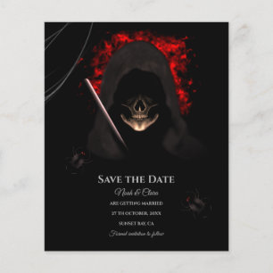 Budget Skull dark moody gothic hallowedding