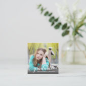 Budget Small Graduate Photo Invitations (Standing Front)
