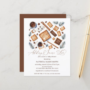 Budget S'More Love Gender Neutral Baby Shower