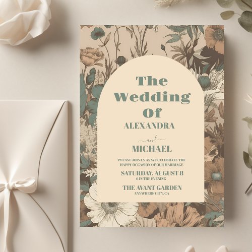 Budget Soft muted earth tones Wildflowers Wedding