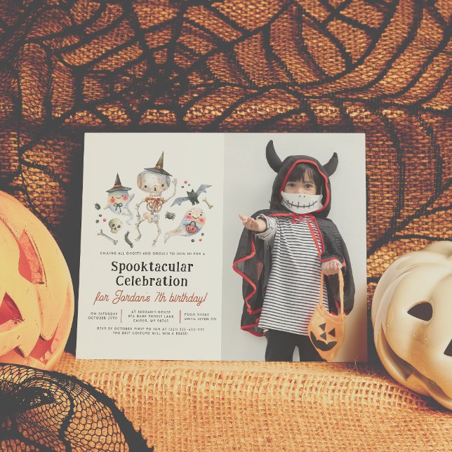 Budget Spooktacular Halloween Photo Birthday Party (Creator Uploaded)