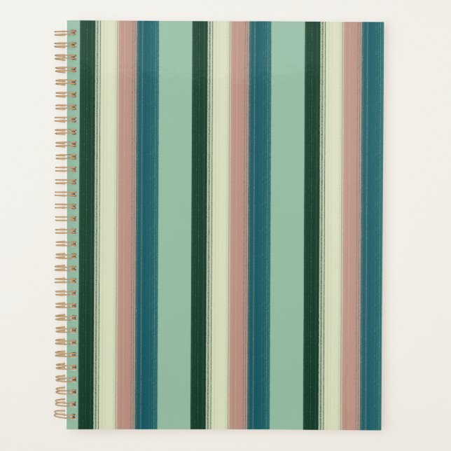 Budget Striped Planner (Front)