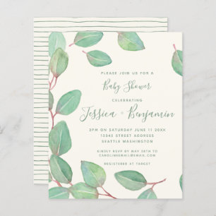 Budget Stylish Eucalyptus Greenery Baby Shower