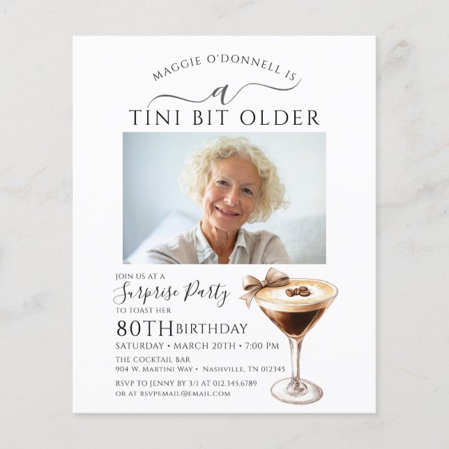 BUDGET SURPRISE PARTY 80th Espresso Martini (Front)