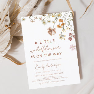 Budget Terracotta A Little Wildflower Baby Shower