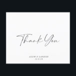 BUDGET Thank You Card Flyer<br><div class="desc">Please contact me if you need help with this design.

Budget Paper is thin! ***Upgrade for a thicker paper. Envelopes are not included with this design. Must purchase separately.*** For card stock,  or thicker cards,  check out the link below,  message me,  or transfer your design.</div>
