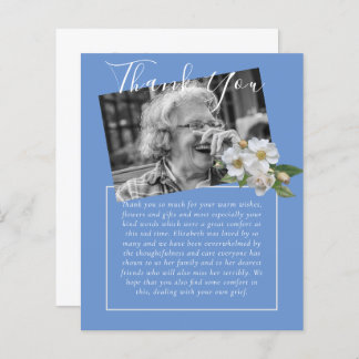 BUDGET Thank You Funeral Memorial Obituary PHOTO