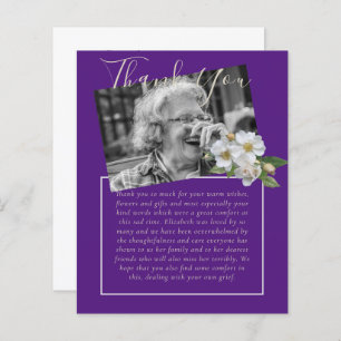 BUDGET Thank You Funeral Memorial Obituary PHOTO
