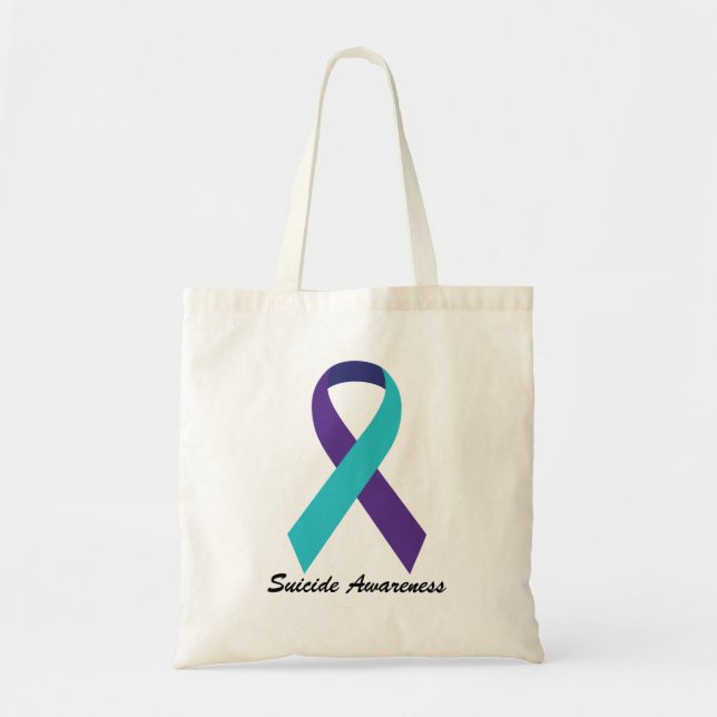 Budget Tote - Suicide Awareness Bag (Front)