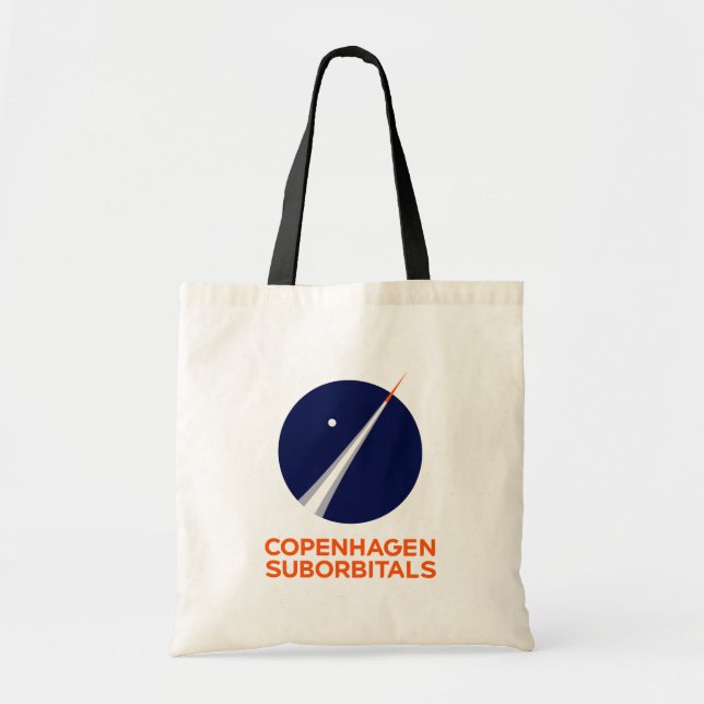 Budget Tote with Copenhagen Suborbitals Logo Bag (Front)