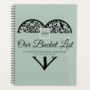 BUDGET Tree of Life Couples BUCKET LIST Keepsake Planner