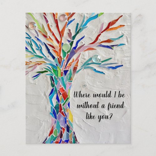 Budget Tree Of Life Friends Card