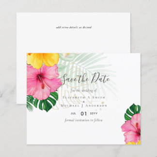 BUDGET Tropical Paradise Beach Wedding Florals