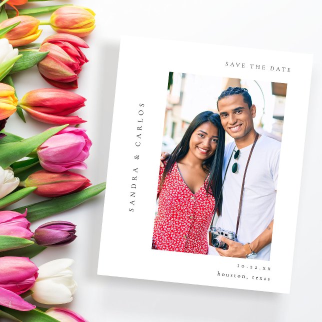 Budget  V MOD 2 Simple Photo Save the Date Flyer (Creator Uploaded)