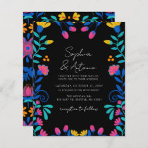 Budget Vibrant Mexican Floral Fiesta Wedding