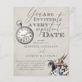 Budget Vintage Alice in Wonderland Wedding