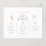 budget Watercolor champagne hen weekend 3 day Flyer