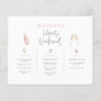 budget Watercolor champagne hens weekend 3 day Flyer